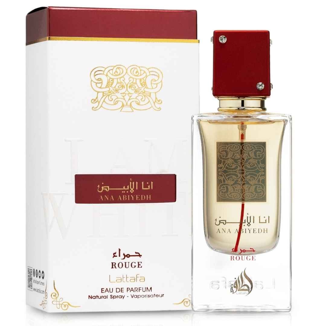Ana Abiyedh Rouge Perfume Unisex, Eau de Parfum 60 ml - Lattafa