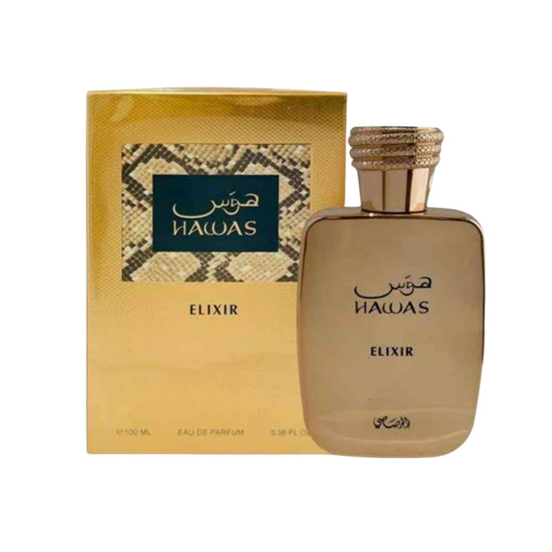 Hawas Elixir, Perfume Unisex, Eau de Parfum 100 ml - Rasasi