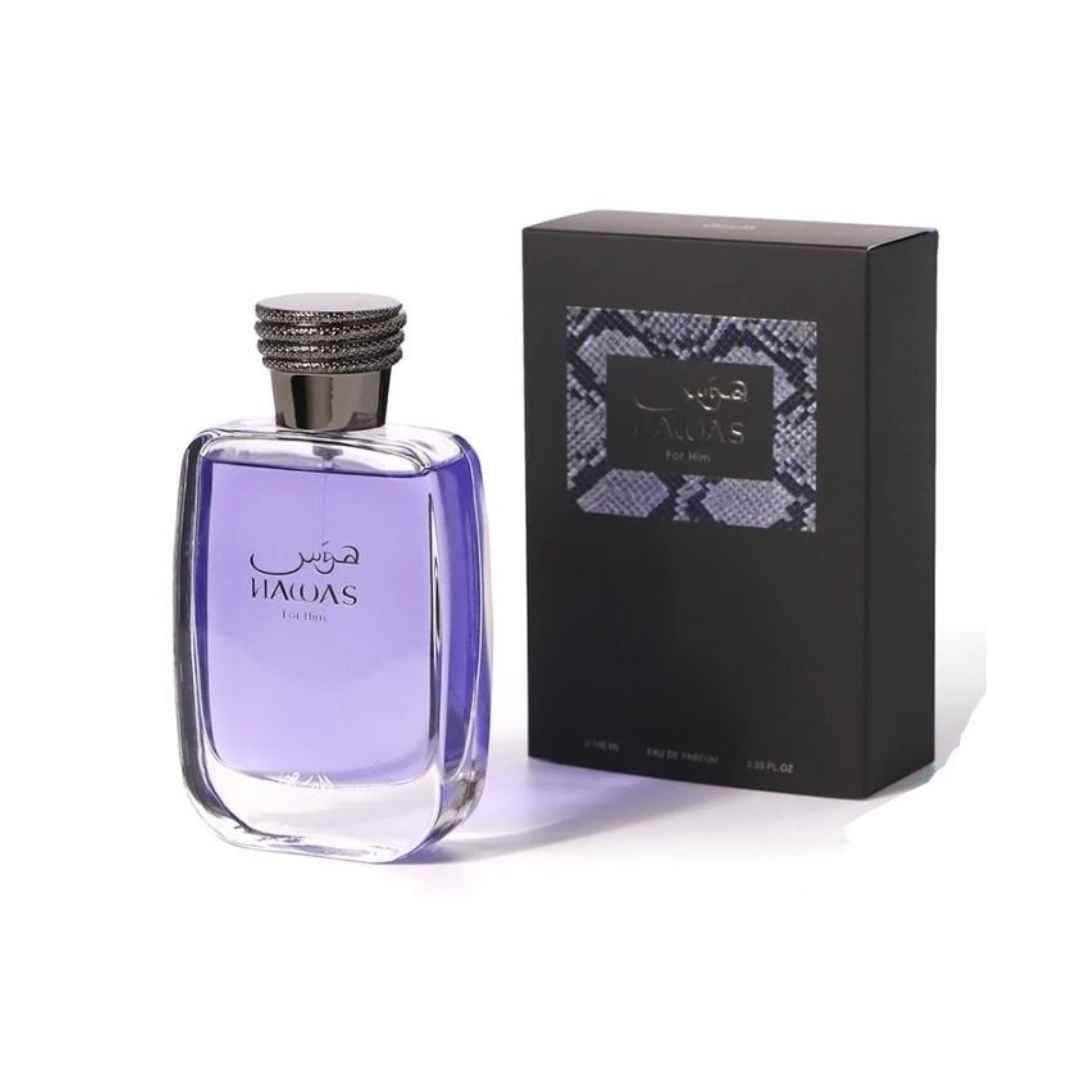 Hawas Men , Perfume Para Hombre, Eau de Parfum 100 ml - Rasasi