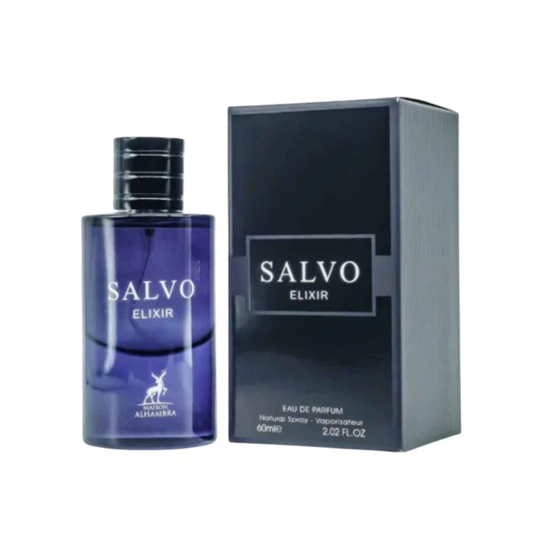 Salvo Elixir, Perfume Para Hombre, Eau de Parfum 60ml - Maison AlHambra