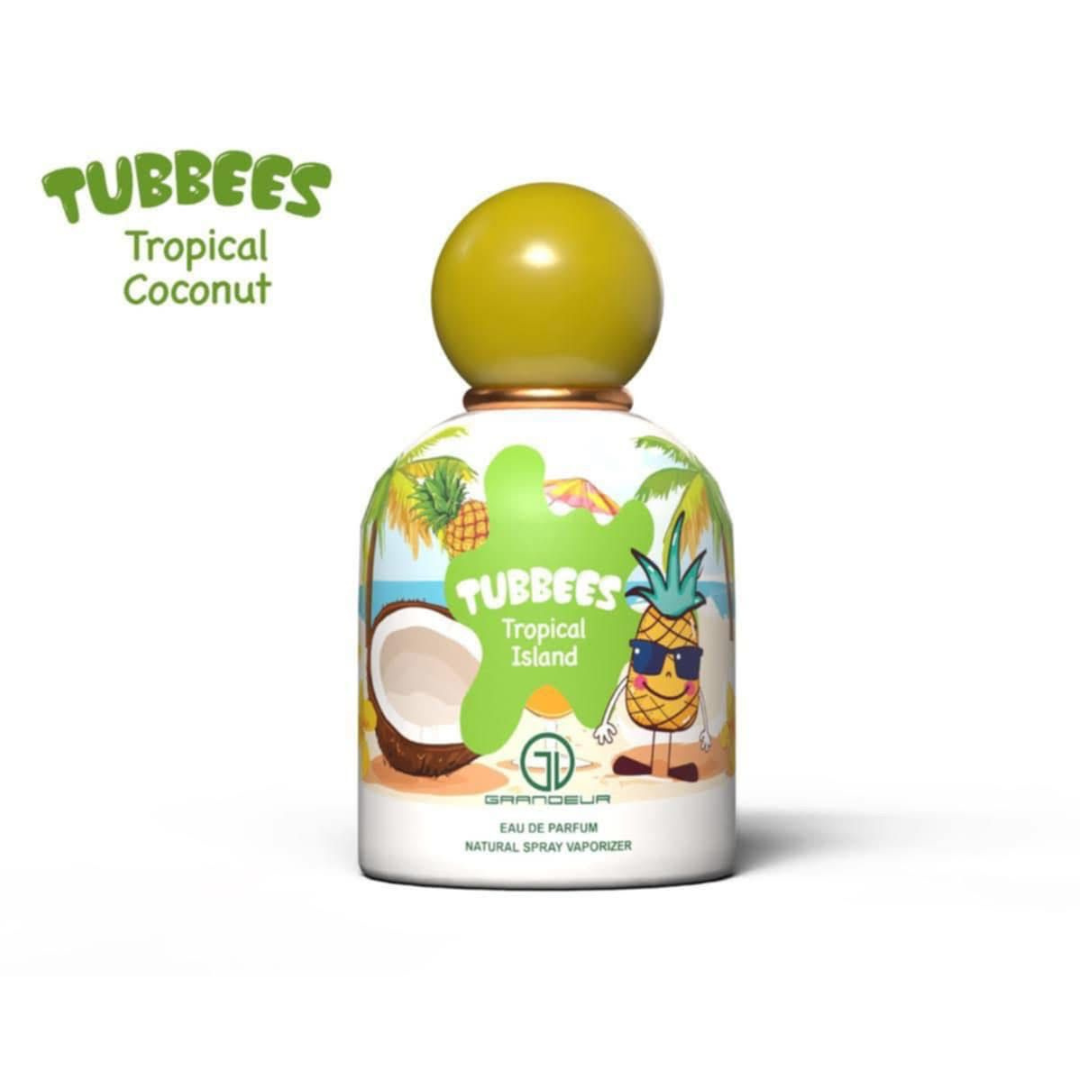 Tubbees Tropical Island, Perfume para Ninos, Eau de Parfum 50 ml - Grandeur